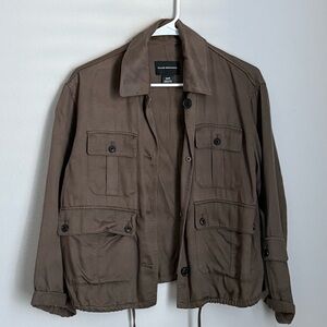 Club Monaco Womens Brown Field Jacket